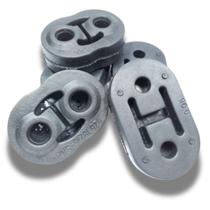 Kit 2 Borrachas Coxim Escapamento Jac J2 J3 Honda Civic Fit