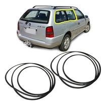 Kit 2 Borrachas Vidros Fixo Janela Fixa Parati G2 Bola 1995
