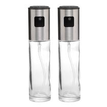 Kit 2 Borrifador Spray para Azeite e Vinagre de Aço Inox e Vidro 100ml - Wolff Kit 2 Borrifador Spray para Azeite e Vinagre de Aço Inox e Vidro 100ml - Wolff