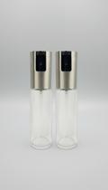 Kit 2 Borrifador Spray Vinagre Azeite Vidro Inox 100ml