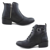 Kit 2 Bota Feminina Low Cab Country & Bota Texas Low Cab Kit 2 Bota Feminina Low Cab Country & Bota Texas Low Cab