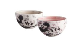 Kit 2 Bowl Cerâmica Mickey e Minnie Disney 350ML - Tuut