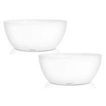 Kit 2 Bowls 700Ml Branco - Polipropileno