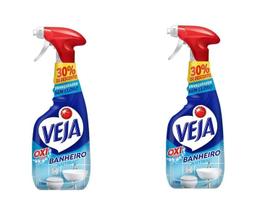 Kit 2 Branqueador Banheiro Oxi Ativo Antibac 500ml