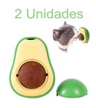 Kit 2 - Brinquedo Abacate Para Gatos Com Erva Catnip Gato - Natural