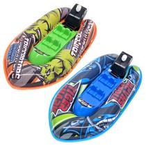 Kit 2 Brinquedo Barco Jet a Corda com Motor de Fricção Uso na Água Não Precisa De Pilhas