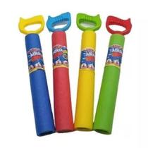 Kit 2 Brinquedo Lança Espirra Água De Espuma Praia Piscina
