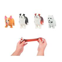 Kit 2 Brinquedos Cachorro Estica E Puxa Antistress Ansiedade