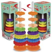 Kit 2 Brinquedos Giro Mágico Dismat Desenvolvimento Infantil Kit 2 Brinquedos Giro Mágico Dismat Desenvolvimento Infantil