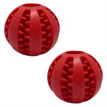 Kit 2 Brinquedos Interativo Bola Porta Petiscos Anti Stress Kit 2 Brinquedos Interativo Bola Porta Petiscos Anti Stress