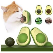 Kit 2 Brinquedos Para Gatos Abacate Catnip Erva Gato Natural