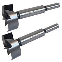 Kit 2 Broca Forstner 35Mm Furadeira Madeira Dobradiça Caneco