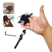 Kit 2 Brocas Cava Instalação Fechadura Gabarito 22x54mm Kit 2 Brocas Cava Instalação Fechadura Gabarito 22x54mm