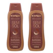 Kit 2 Bronzeador Sem Sol Autobronzeador 125Ml - Red Apple Kit 2 Bronzeador Sem Sol Autobronzeador 125Ml - Red Apple
