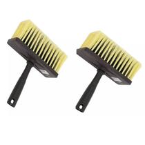 Kit 2 Broxa Retangular Pintura Acabamento Roma 11,7x4,2cm Kit 2 Broxa Retangular Pintura Acabamento Roma 11,7x4,2cm