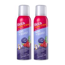 Kit 2 Brumas Faciais Hidratante Blend de Berries Ricca 150ml