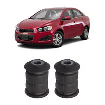 Kit 2 Bucha Menor Leque Dianteiro Gm Sonic Sedan 2012-2014