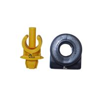 Kit 2 Bucha Presilha Ponta Haste Capo Voyage Gol CrossFox Fox Saveiro