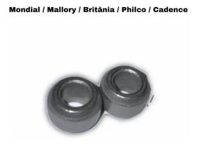 Kit 2 Buchas Ventilador Mallory 40cm De Ferro 8mm Importada
