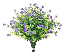 Kit 2 Buque Flores De Galli Artificial Arranjos Dec Violeta Kit 2 Buque Flores De Galli Artificial Arranjos Dec Violeta