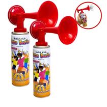 Kit 2 Buzinas a Gás Som Alto Para Festas e Eventos Kit 2 Buzinas a Gás Som Alto Para Festas e Eventos