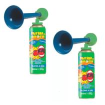Kit 2 Buzinas da Alegria a Gáz Portátil de Mão Carnaval Festas 250ml Kit 2 Buzinas da Alegria a Gáz Portátil de Mão Carnaval Festas 250ml