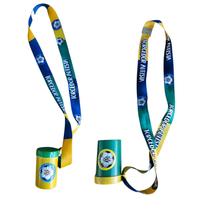 Kit 2 Buzinas Torcedor Autista com cordão torcedor futebol