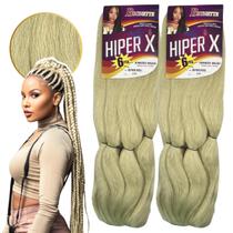 Kit 2 Cabelo Jumbo Tranças Hiper X Jumbão Box Braid