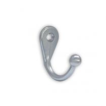 Kit 2 Cabide Gancho Simples Grande Zincado Ref. 21101 - Loth Kit 2 Cabide Gancho Simples Grande Zincado Ref. 21101 - Loth