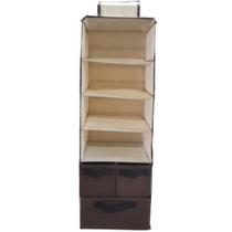 Kit 2 Cabideiro Com 3 Gavetas Organize Roupas E Acessórios