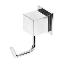 Kit 2 Cabides para Banheiro 1 Gancho Home Meber Metais Cromado