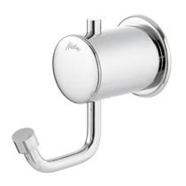 Kit 2 Cabides para Banheiro 1 Gancho Meber Metais