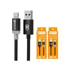 Kit 2 Cabo Lightning Para iPhone 7 8 X Xs Xr 11 12 13 14 Pro