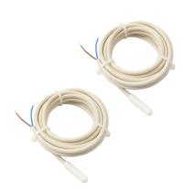 Kit 2 Cabo Sensor De Temperatura Ntc 2m Sb70 Full Gauge