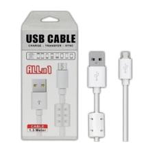 Kit 2 Cabo USB 1,5M Calular - Cable USB 1,5M