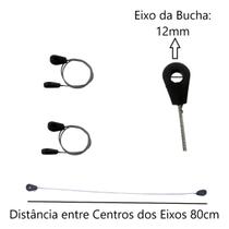 Kit 2 Cabos De Aço Simulador De Caminhada Star Fitness E Scs