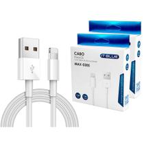 Kit 2 Cabos De Carga Rápida Para celulares e Tablets ios 1 Metro Premium It Blue Max