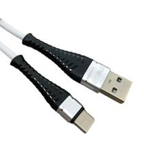 Kit 2 Cabos De Dados USB Tipo C 2 Metros Cores Resistente Inova