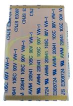 Kit 2 cabos flat para placa t_con bn96_34971a tv un48j5200 un48j5200a un48j5200ag un48j5200agxzd