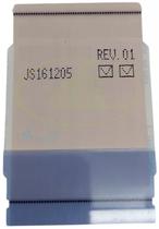 Kit 2 cabos flat placa t-con tv un48j5000 un48j5000a un48j5000agxzd un55j6500 un55j6500a un55j6500agxzd