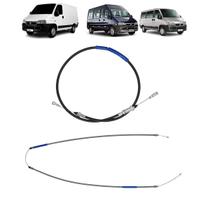 Kit 2 cabos freio de mao traseiro + 1 cabo freio de mao dianteiro fiat ducato 2013 a 2017 - 1371621080 / 1371548080