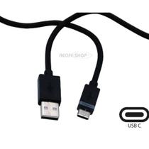 Kit 2 Cabos USB Tipo C 1 Metro Alta Velocidade e Durabilidade Kit 2 Cabos USB Tipo C 1 Metro Alta Velocidade e Durabilidade