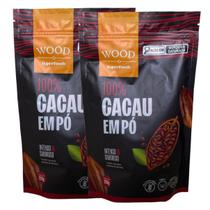 Kit 2 Cacau Em Pó Alcalino Natural 100% Cacau 226g Kit 2 Cacau Em Pó Alcalino Natural 100% Cacau 226g