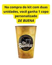 Kit 2 Cachaças DEBUENA Mel Limão Honey & Lemon 700 ml