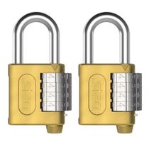 Kit 2 Cadeado Grande 40mm com Segredo Senha Stam