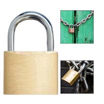 Kit 2 Cadeados Antifurto 38mm Com 3 Chaves Para Janela Mala Armarios