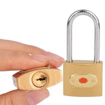 Kit 2 Cadeados Proteção 38mm Antifurto Segurança Janelas Portões