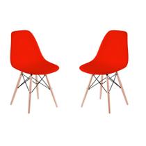 Kit 2 Cadeira de Jantar Charles Eames