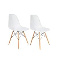 Kit 2 Cadeira Eames Eloisa Design Colmeia Diversas Cores