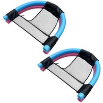 Kit 2 Cadeira Poltrona Piscina Boia Flutuar Duplo Espaguete